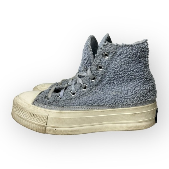 Converse Chuck Taylor All Star Platform High 'Cozy Sherpa - Ghost' 6 - Picture 2 of 14
